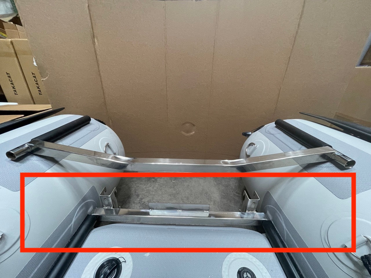 Single Bottom HD Transom Bar